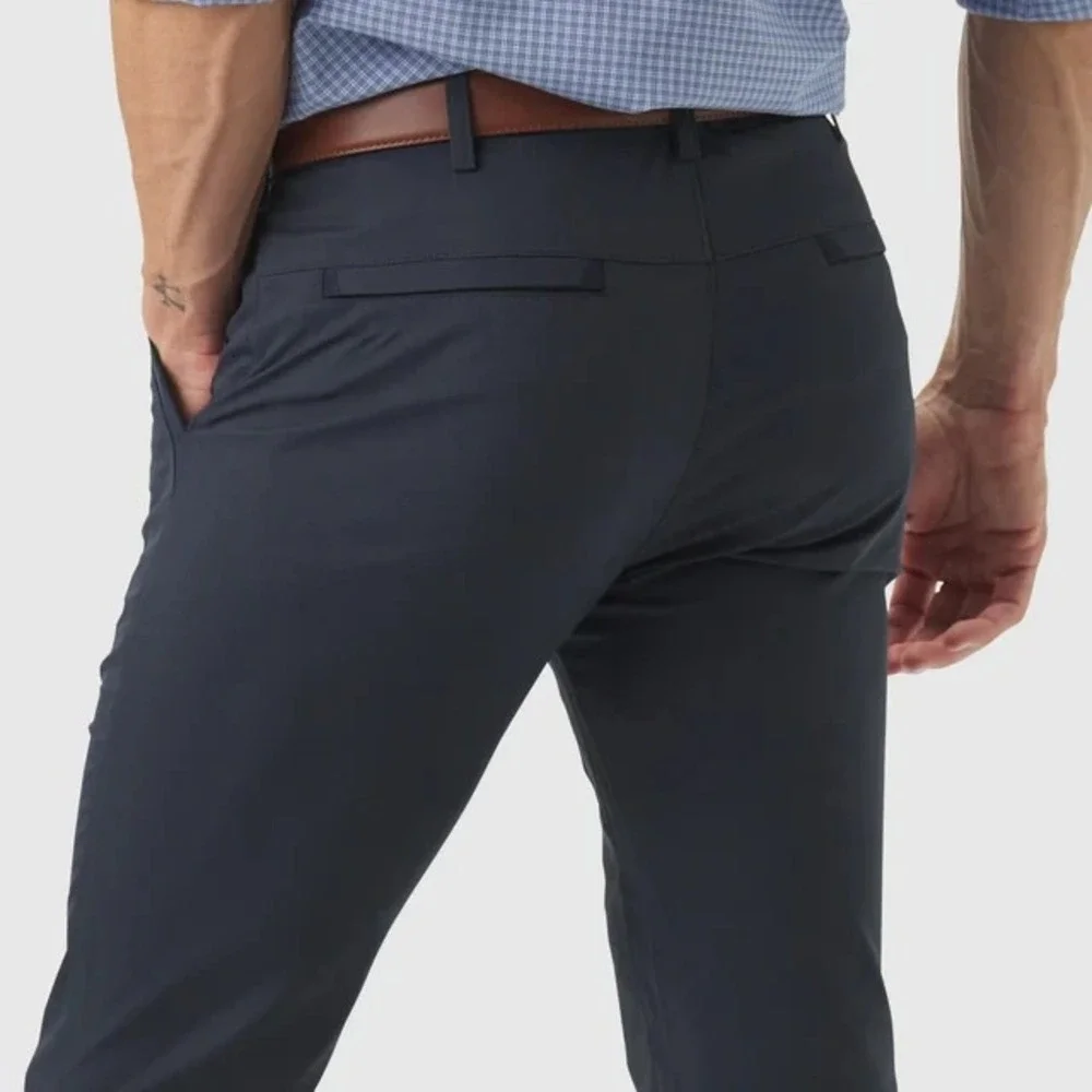Jack Archer Jetsetter Tech Pant Mens 38x30 Deep Blue  Wrinkle Resist Performance - Picture 4 of 14